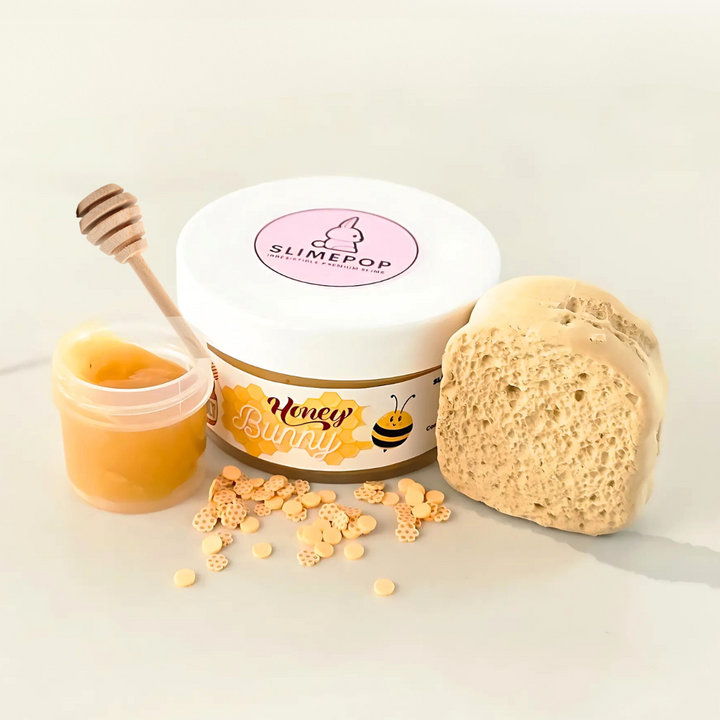 Honey Bunny DIY Slime Kit – Scented Jelly Honey Drizzle Set | Slimepop Dubai