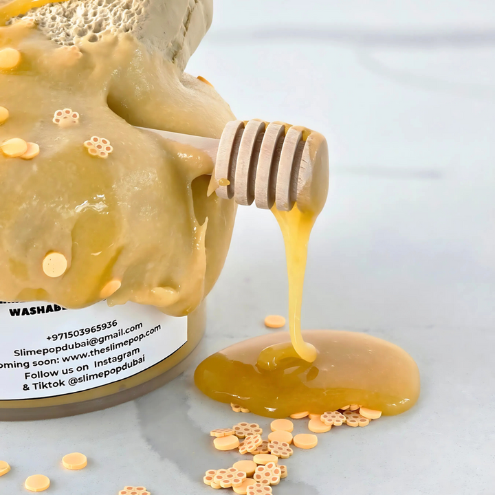 Honey Bunny DIY Slime Kit – Scented Jelly Honey Drizzle Set | Slimepop Dubai