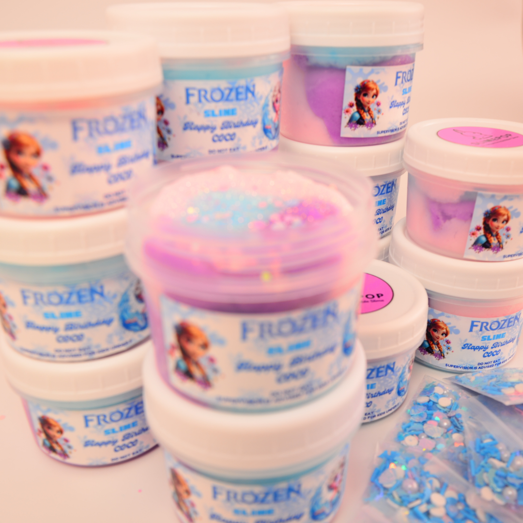 Frozen' themed slime 